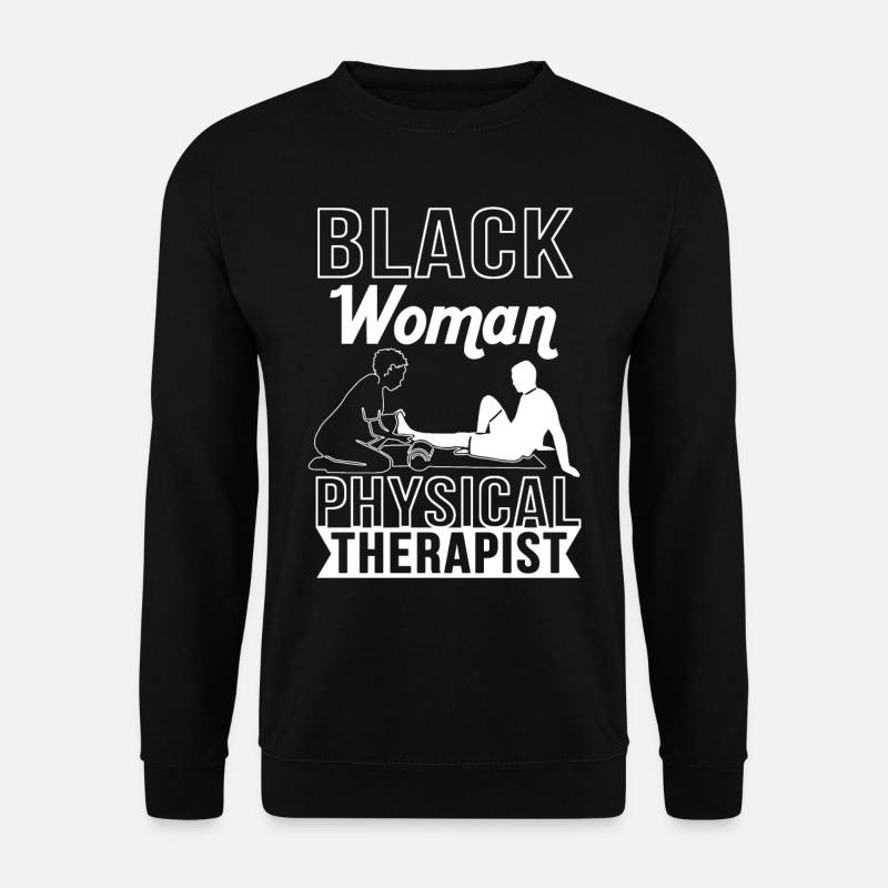 PT Physiotherapy Physiotherapist Job - Unisex Sweatshirt - black