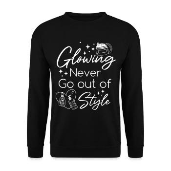 Esthéticienne, Soins de la peau, Beauté, Dermantologue, - Sweat-shirt Unisexe - noir - Devant - Alina (178cm) & Michal (187cm)