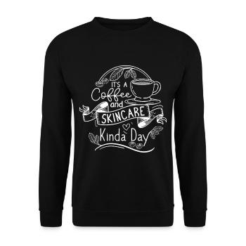 Esthéticienne, Soins de la peau, Beauté, Dermantologue, - Sweat-shirt Unisexe - noir - Devant - Alina (178cm) & Michal (187cm)
