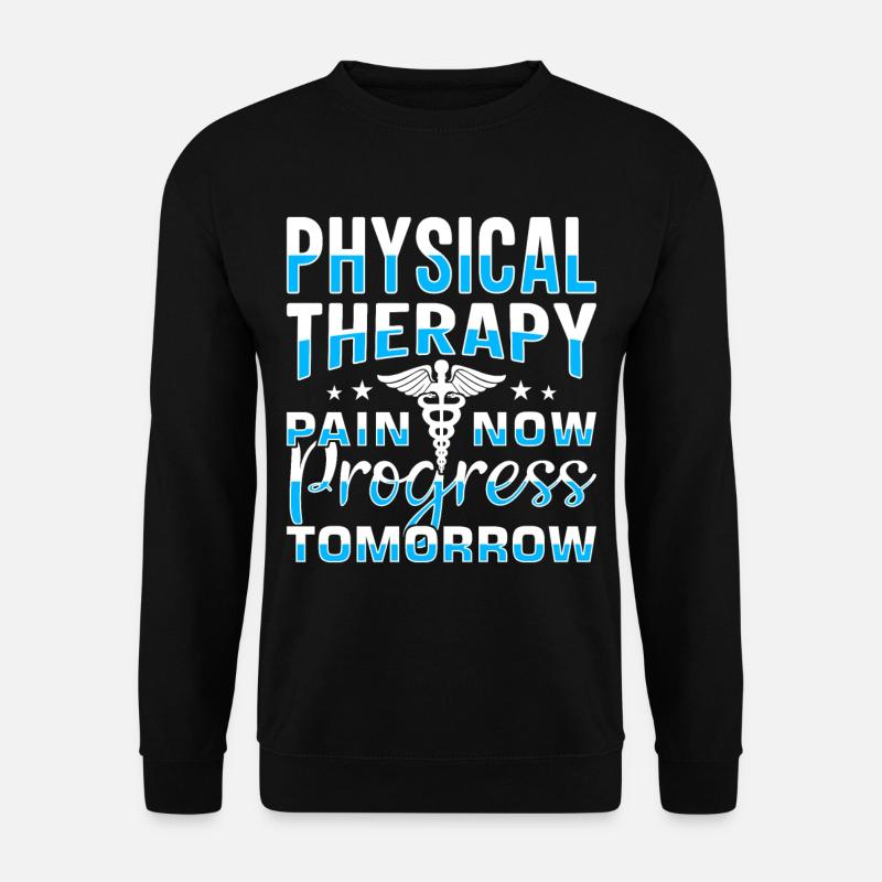 PT Physiotherapy Physiotherapist Job - Unisex Sweatshirt - black