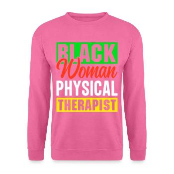 PT Physiotherapy Physiotherapist Job - Unisex Sweatshirt - pink - Front