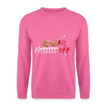 Reptile Collector Boa Snake Venomous Snake - Unisex Sweatshirt - pink - Front