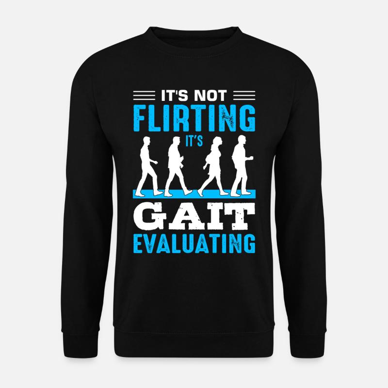 PT Physiotherapy Physiotherapist Job - Unisex Sweatshirt - black