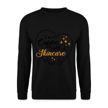 Esthéticienne, Soins de la peau, Beauté, Dermantologue, - Sweat-shirt Unisexe - noir - Devant - Alina (178cm) & Michal (187cm)