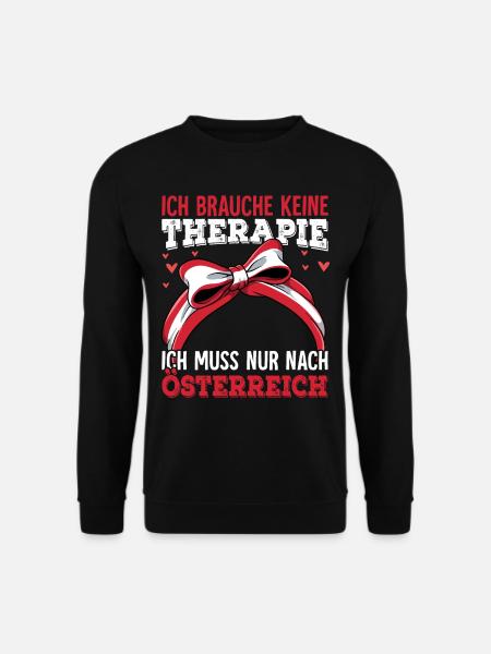 Österreich - Unisex Pullover - Schwarz