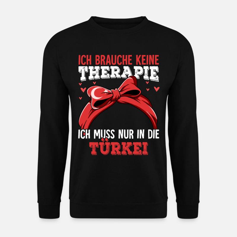Türkei - Unisex Pullover - Schwarz