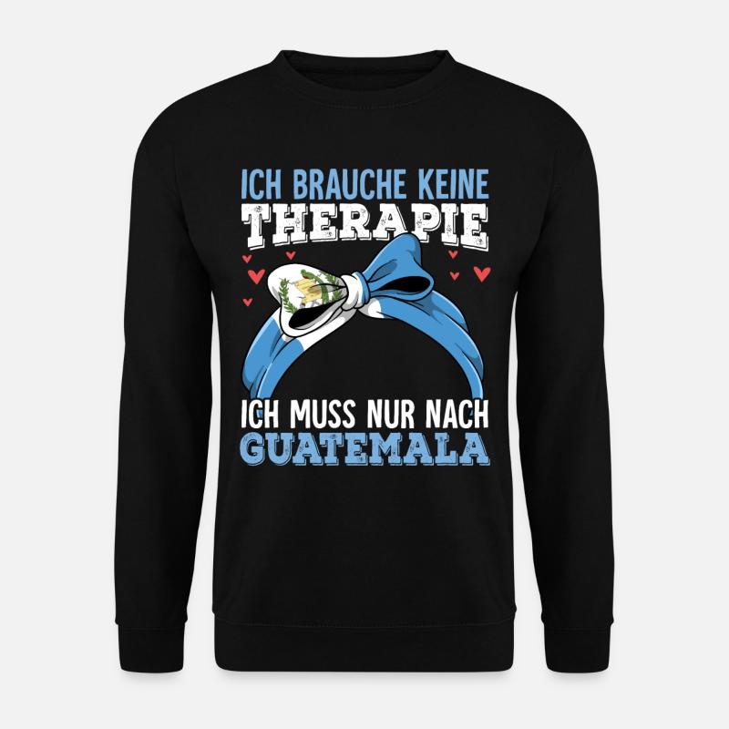 Guatemala - Unisex Pullover - Schwarz