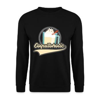 Puerto Rico Puerto Rican - Unisex Sweatshirt - black - Front - Alina (178cm) & Michal (187cm)
