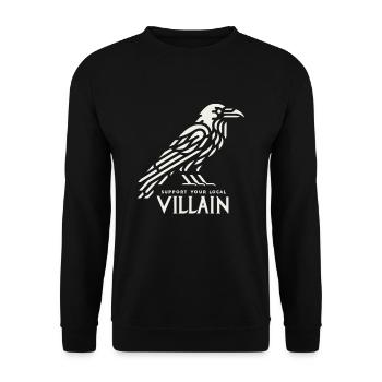 Lilith, Démon, Gothique, Mythologie, Folklore, - Sweat-shirt Unisexe - noir - Devant - Alina (178cm) & Michal (187cm)