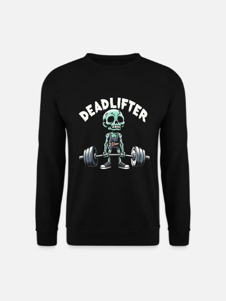 Zombie Deadlifter Deadlift Bodybuilding Workout - Unisex Pullover - Schwarz