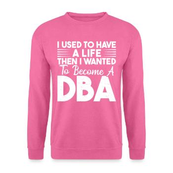 Directeur de la profession d’administrateur des affaires - Sweat-shirt Unisexe - rose - Devant