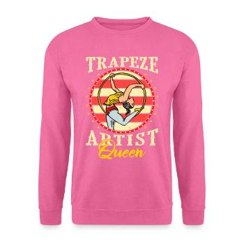 Zirkus Luftseiden Aeralist Akrobatik Trapez - Unisex Pullover - Pink - Vorne