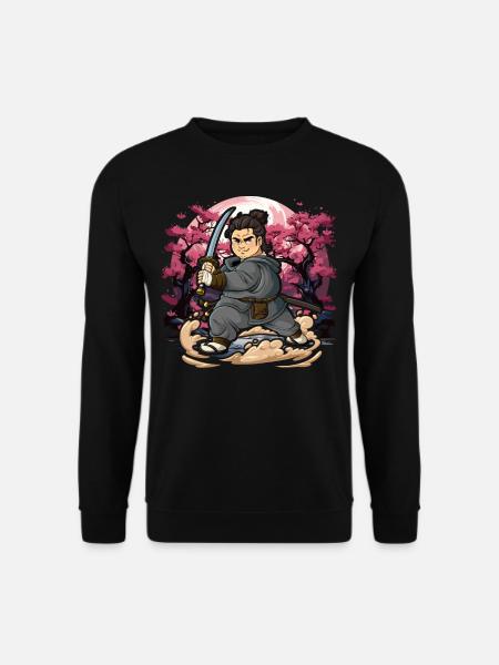 Samurai Men - Unisex Sweatshirt - black