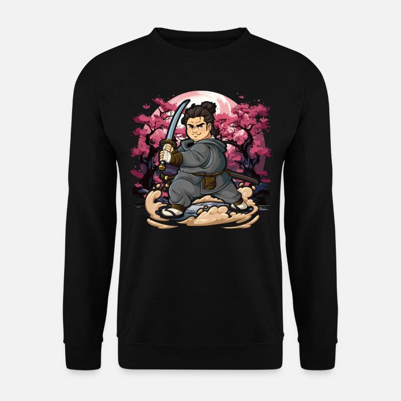 Samurai Men - Unisex Sweatshirt - black