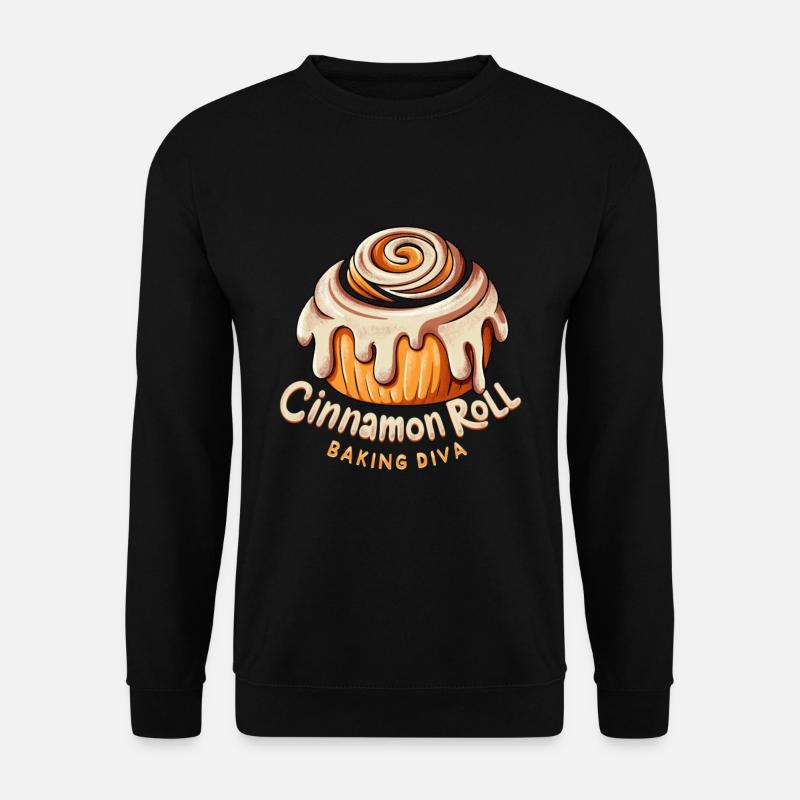Cinnamon Roll Baker - Unisex Sweatshirt - black