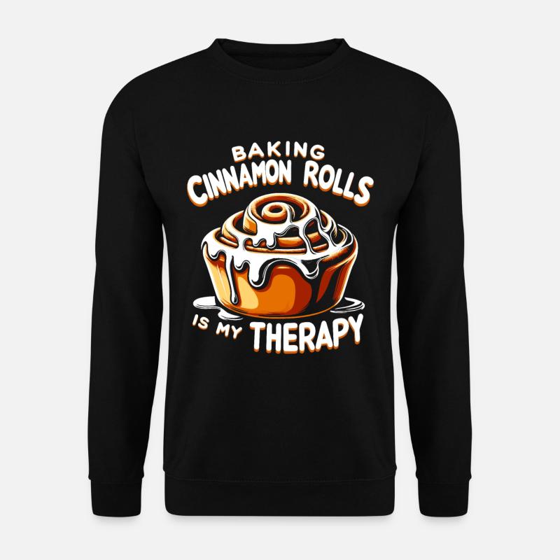 Cinnamon Roll Baker - Unisex Sweatshirt - black