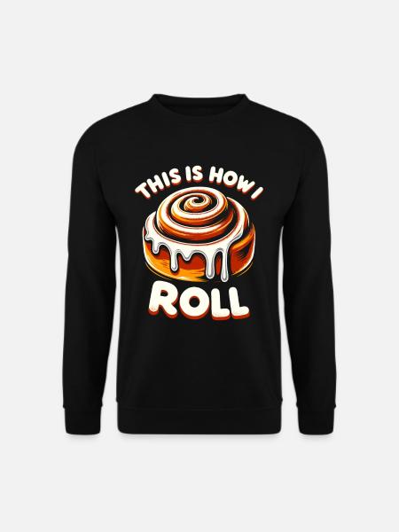 Cinnamon Roll Baker - Unisex Sweatshirt - black