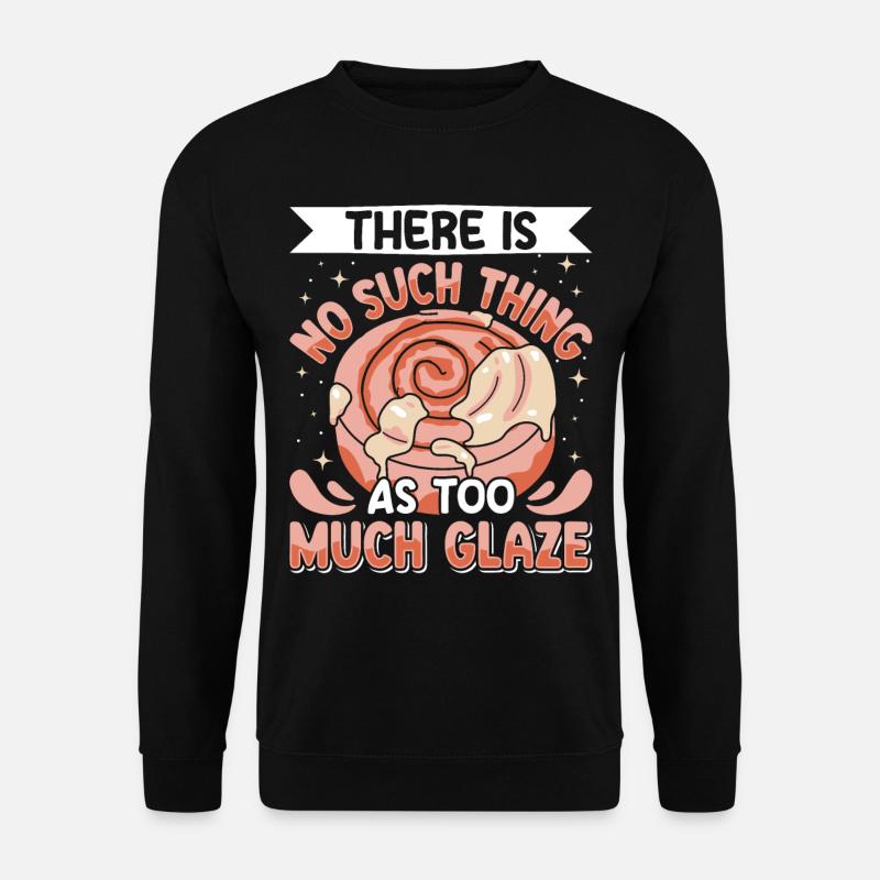 Cinnamon Roll Baker - Unisex Sweatshirt - black