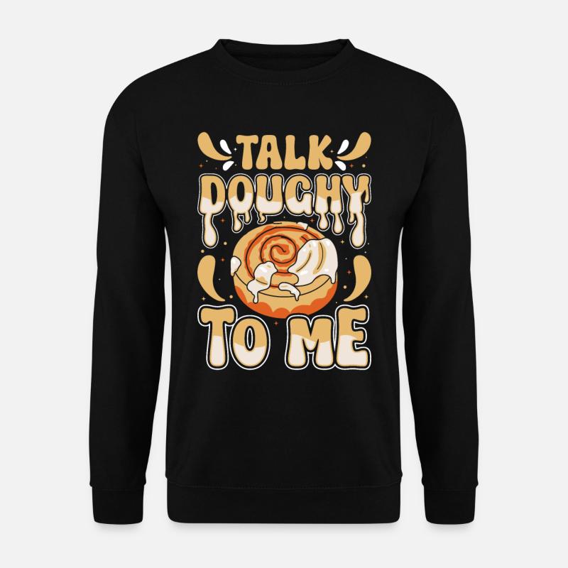 Cinnamon Roll Baker - Unisex Sweatshirt - black