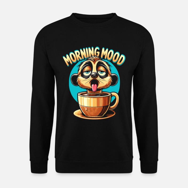 Meerkat Coffee - Unisex Sweatshirt - black
