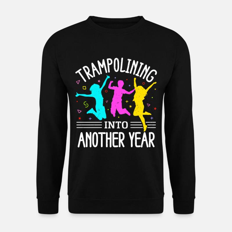 Trampoline Birthday Party - Unisex Sweatshirt - black