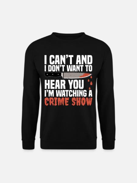 True Crime - Unisex Sweatshirt - black