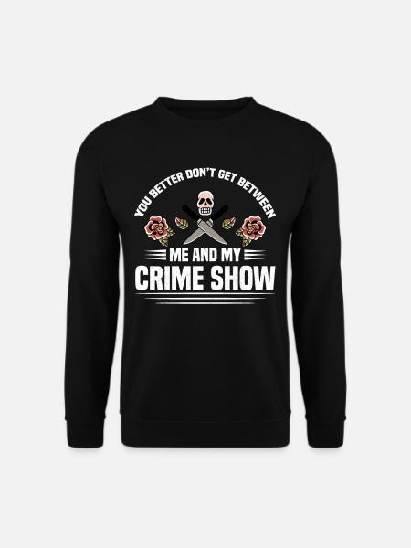 True Crime - Unisex Pullover - Schwarz