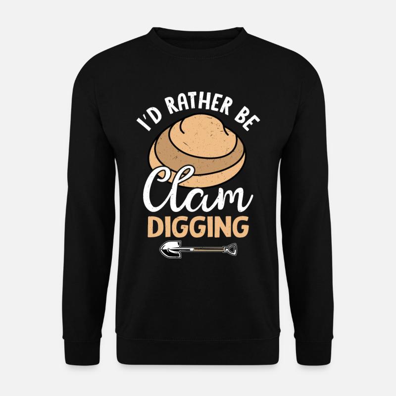 Mussels Seafood - Unisex Sweatshirt - black