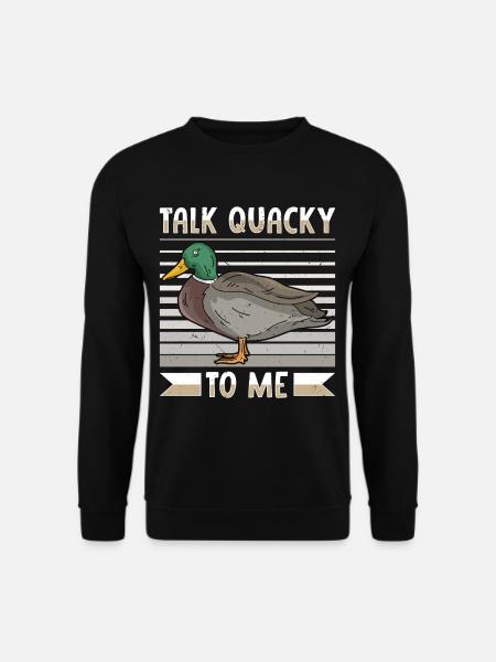 Duck Mallard - Unisex Sweatshirt - black