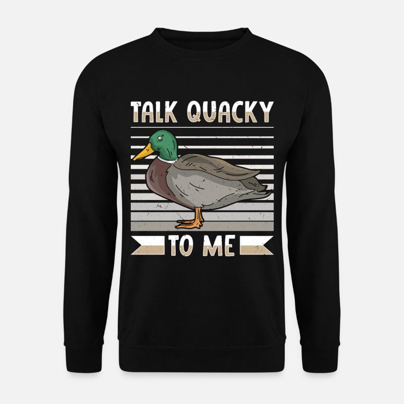Duck Mallard - Unisex Sweatshirt - black