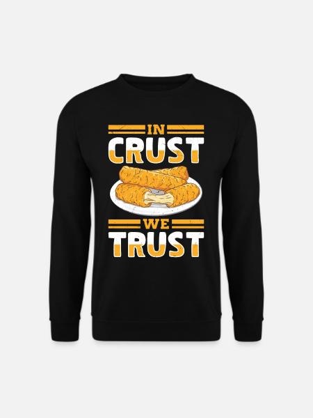 Mozzarella Sticks Cheese - Unisex Sweatshirt - black