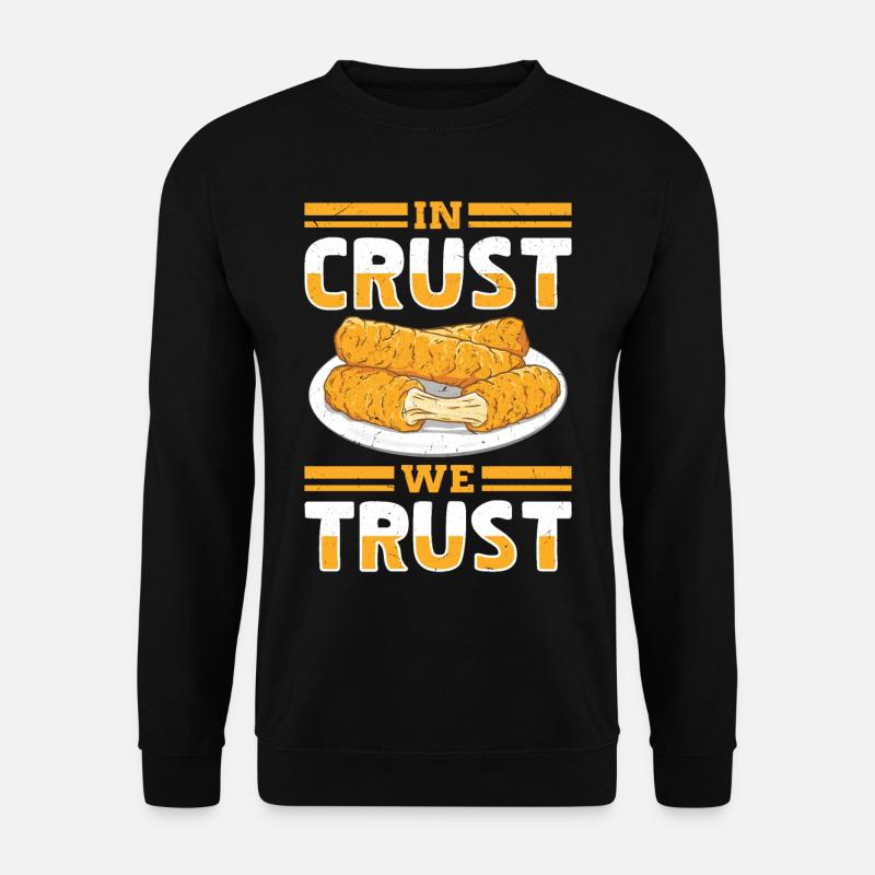 Mozzarella Sticks Cheese - Unisex Sweatshirt - black