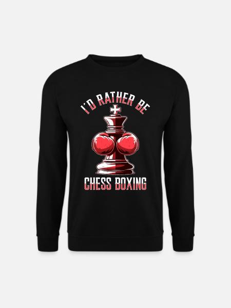 Boxe d’échecs - Sweat-shirt Unisexe - noir