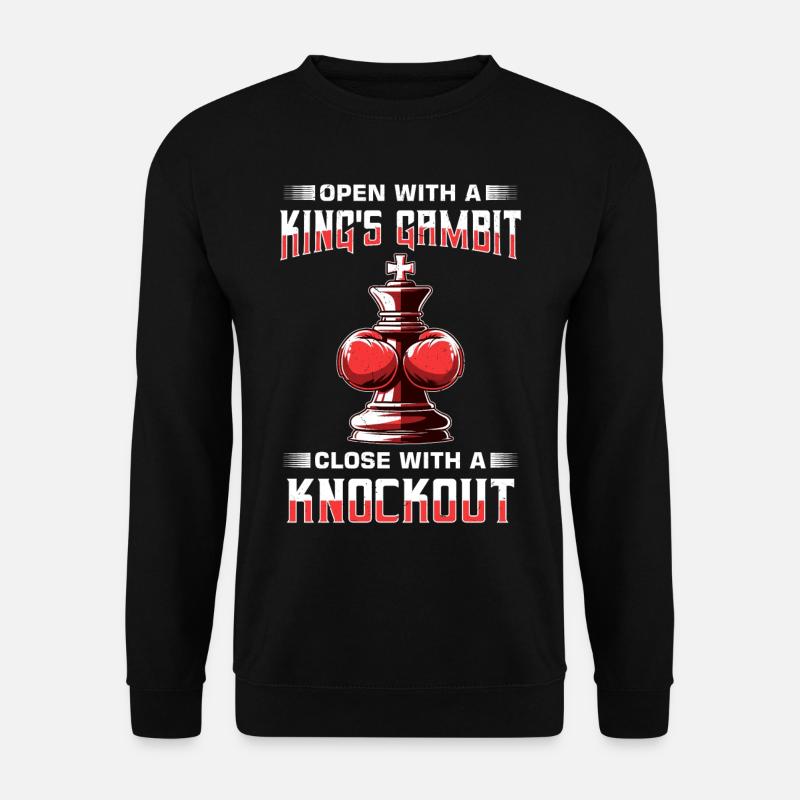 Chess Boxing - Unisex Sweatshirt - black