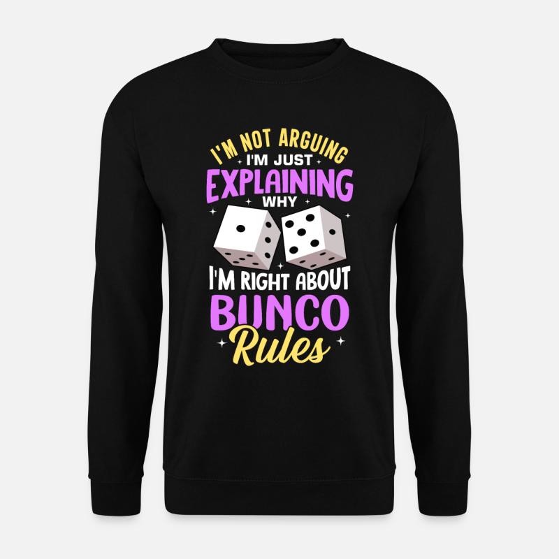 Bunco - Unisex Pullover - Schwarz