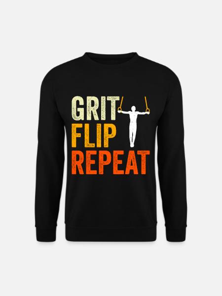 Ring Gymnastics Gymnastics - Unisex Sweatshirt - black