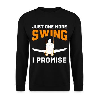 Ring Gymnastics Gymnastics - Unisex Sweatshirt - black - Front - Alina (178cm) & Michal (187cm)