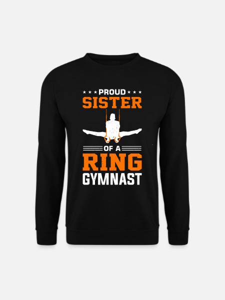 Ring Gymnastics Gymnastics - Unisex Sweatshirt - black