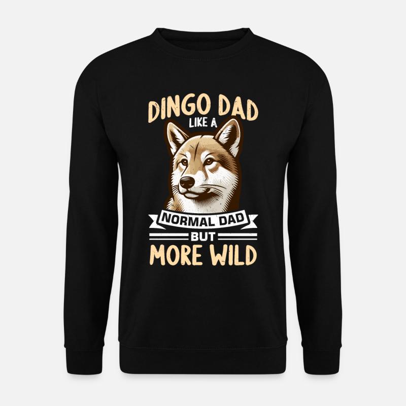 Chien australien Dingo - Sweat-shirt Unisexe - noir