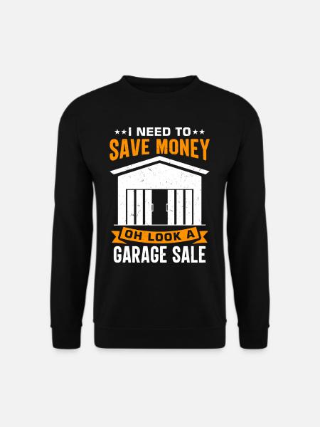 Vente de garage - Sweat-shirt Unisexe - noir