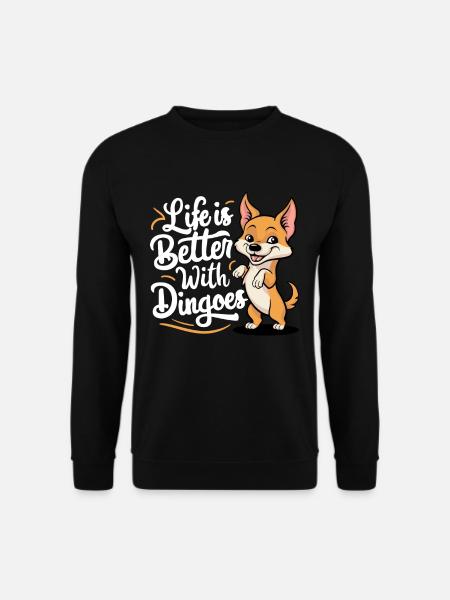 Australian Dingo - Unisex Sweatshirt - black