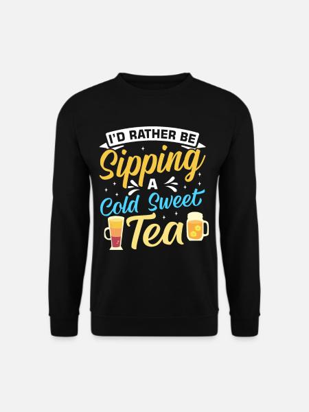 Thé sucré - Sweat-shirt Unisexe - noir