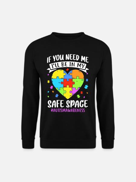 Autisme Autiste Autiste - Sweat-shirt Unisexe - noir