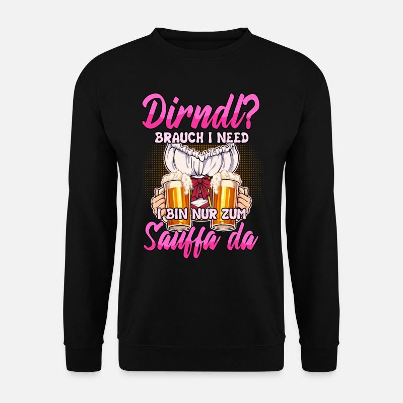 Dirndl Replacement - Unisex Sweatshirt - black