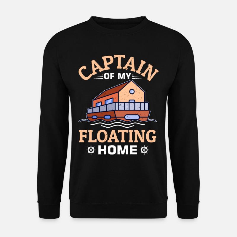 Funny Houseboat Saying - Unisex Sweatshirt - black