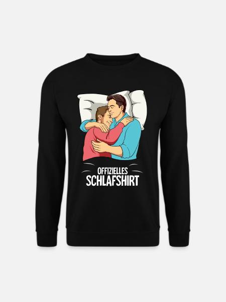 Chemise de nuit officielle pour homme gay - Sweat-shirt Unisexe - noir