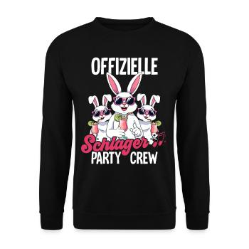 Hit - Unisex Sweatshirt - black - Front - Alina (178cm) & Michal (187cm)