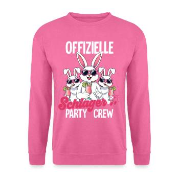 Schlager - Unisex Pullover - Pink - Vorne