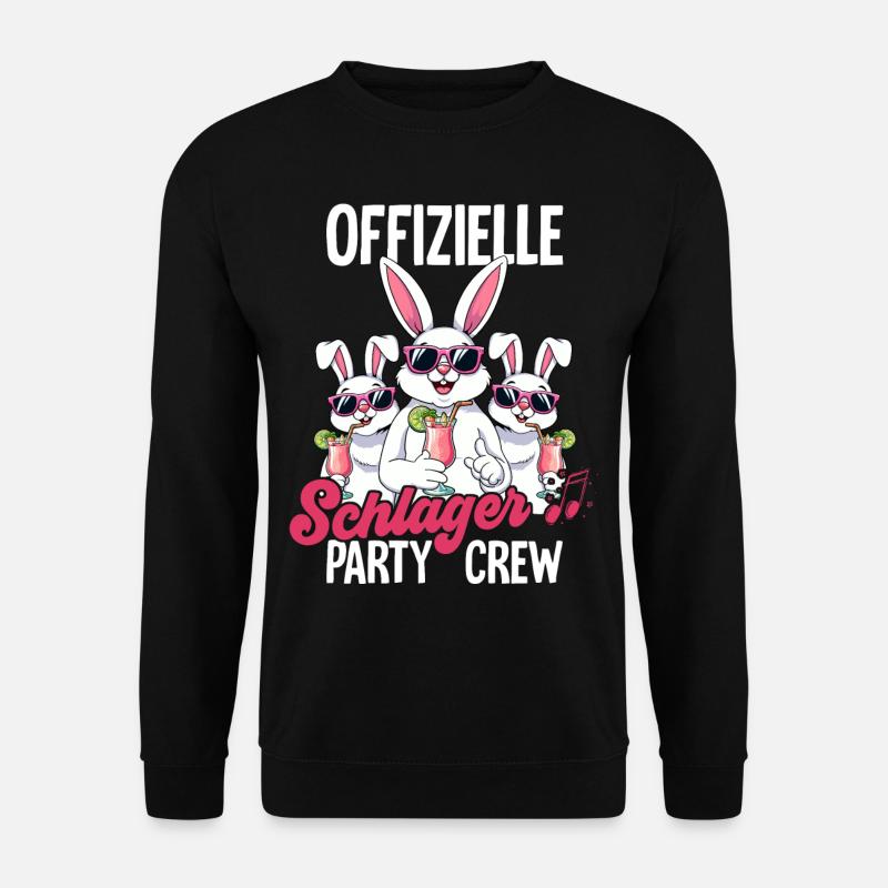 Schlager - Unisex Pullover - Schwarz