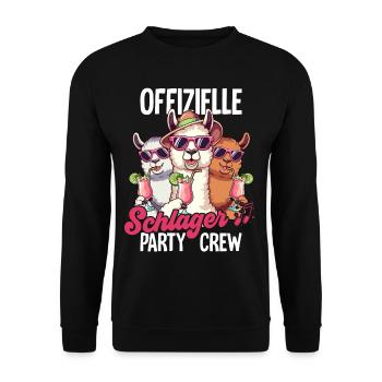 Hit - Unisex Sweatshirt - black - Front - Alina (178cm) & Michal (187cm)